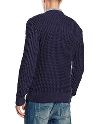 dunkelblauer Pullover von Hilfiger Denim