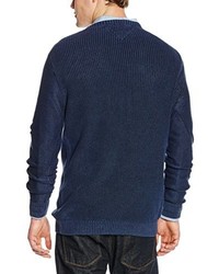 dunkelblauer Pullover von Hilfiger Denim