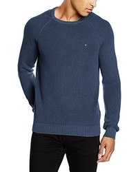 dunkelblauer Pullover von Hilfiger Denim