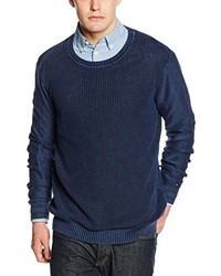 dunkelblauer Pullover von Hilfiger Denim