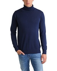 dunkelblauer Pullover von James Tyler