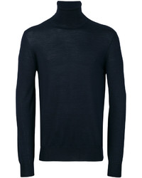 dunkelblauer Pullover von Jil Sander