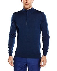 dunkelblauer Pullover von John Smedley