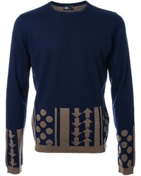 dunkelblauer Pullover von Kolor