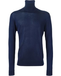 dunkelblauer Pullover von Lanvin