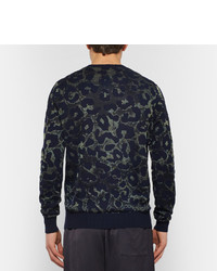 dunkelblauer Pullover von Dries Van Noten