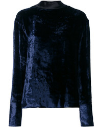 dunkelblauer Pullover von Maison Margiela
