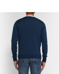 dunkelblauer Pullover von John Smedley