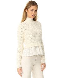 dunkelblauer Pullover von Rebecca Taylor