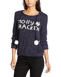 dunkelblauer Pullover von Molly Bracken