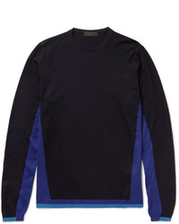 dunkelblauer Pullover von Prada