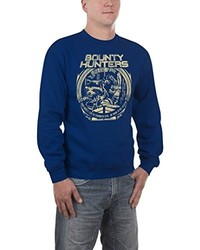 dunkelblauer Pullover