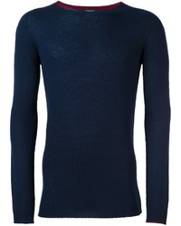 dunkelblauer Pullover von Roberto Collina