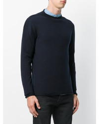 dunkelblauer Pullover von Giorgio Armani