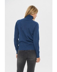 dunkelblauer Pullover von Saint Tropez