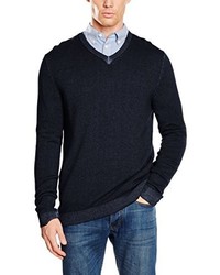 dunkelblauer Pullover von Strellson Premium