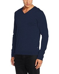 dunkelblauer Pullover von Strellson Premium