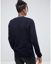 dunkelblauer Pullover von Asos