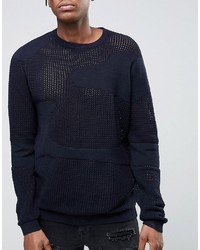 dunkelblauer Pullover von Asos