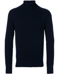dunkelblauer Pullover von Tomas Maier
