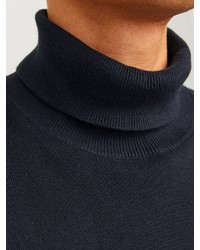 dunkelblauer Rollkragenpullover von Jack & Jones