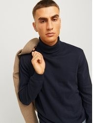 dunkelblauer Rollkragenpullover von Jack & Jones
