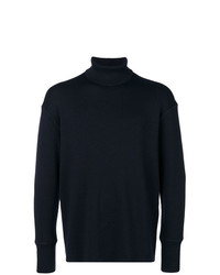 dunkelblauer Rollkragenpullover von Jil Sander