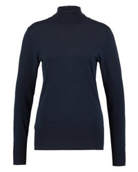 dunkelblauer Rollkragenpullover von Kaffe