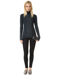 dunkelblauer Rollkragenpullover von DKNY