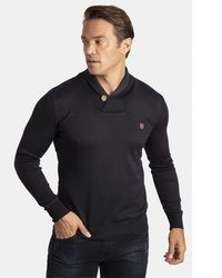 dunkelblauer Rollkragenpullover von SIR RAYMOND TAILOR