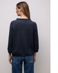 dunkelblauer Rollkragenpullover von STREET ONE