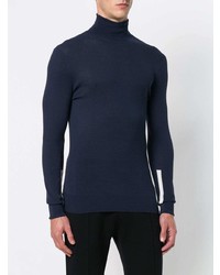 dunkelblauer Rollkragenpullover von Neil Barrett