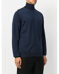 dunkelblauer Rollkragenpullover von Lanvin