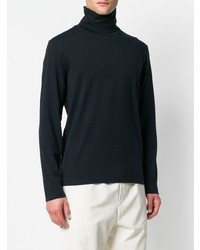 dunkelblauer Rollkragenpullover von Jil Sander