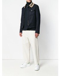 dunkelblauer Rollkragenpullover von Jil Sander