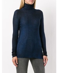 dunkelblauer Rollkragenpullover von Avant Toi