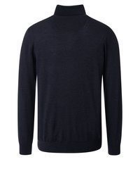 dunkelblauer Rollkragenpullover von Venti