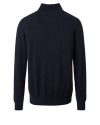 dunkelblauer Rollkragenpullover von Venti