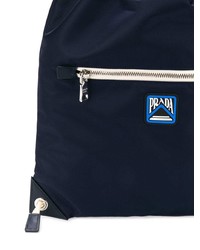 dunkelblauer Rucksack von Prada