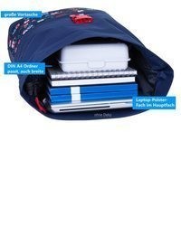 dunkelblauer Rucksack von elephant