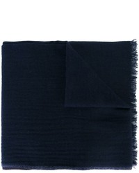 dunkelblauer Schal von Brunello Cucinelli
