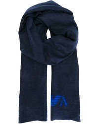 dunkelblauer Schal von Emporio Armani
