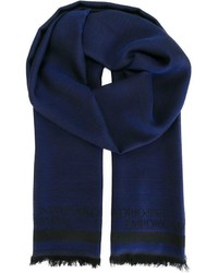 dunkelblauer Schal von Emporio Armani