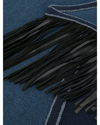 dunkelblauer Schal von Antonia Zander