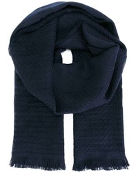 dunkelblauer Schal von Giorgio Armani