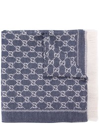 dunkelblauer Schal von Gucci
