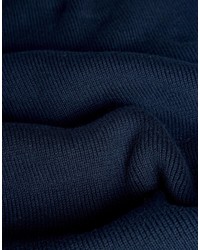 dunkelblauer Schal von Selected