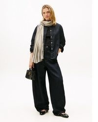 dunkelblauer Schal von Tommy Hilfiger