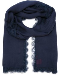 dunkelblauer Schal von Valentino