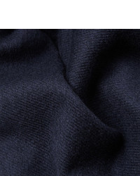 dunkelblauer Schal von Bottega Veneta